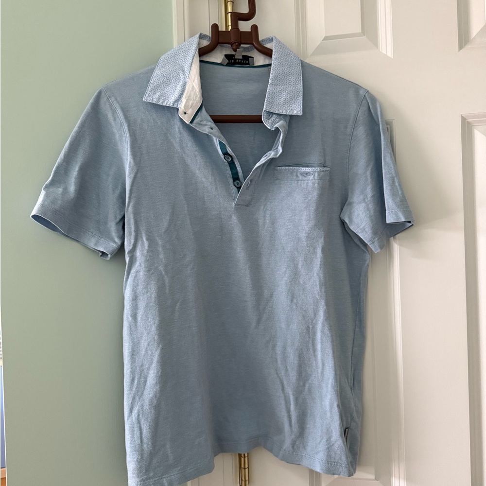 Ted Baker Men's Blue Polo Shirt